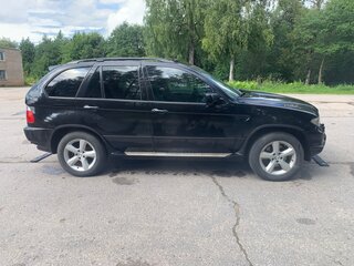 2004 BMW X5 4.4i I (E53) Рестайлинг, чёрный, 1000000 рублей, вид 5