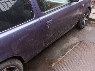 1997 Nissan Micra II (K11), фиолетовый, 140000 рублей, вид 3