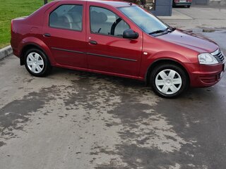 2011 Renault Logan I Рестайлинг, красный, 650000 рублей, вид 4