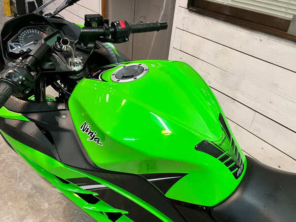 2014 Kawasaki Ninja 250R, зелёный, 399000 рублей - вид 18
