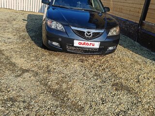 2007 Mazda 3 I (BK) Рестайлинг, чёрный, 475000 рублей, вид 3