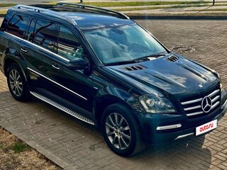 2012 Mercedes-Benz GL-Класс 350 I (X164) Рестайлинг, чёрный, 1950000 рублей, вид 1