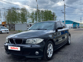 2005 BMW 1 серии 118i I (E81/E82/E87/E88), чёрный, 700000 рублей, вид 1
