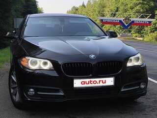 2016 BMW 5 серии 520d VI (F10/F11/F07) Рестайлинг, чёрный, 2600000 рублей, вид 1