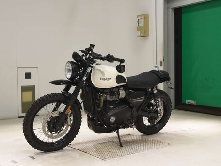 2019 Triumph Scrambler, белый, 860000 рублей, вид 4