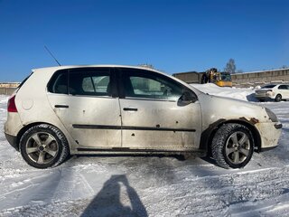 2007 Volkswagen Golf V, белый, 350000 рублей, вид 5