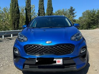2021 Kia Sportage IV Рестайлинг, синий, 1950000 рублей, вид 1