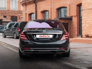 2017 Mercedes-Benz Maybach S-Класс 560 I (X222) Рестайлинг, чёрный, 5600000 рублей, вид 5