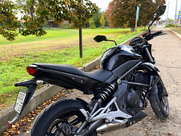 2012 Kawasaki ER-4N, чёрный, 410000 рублей - вид 2