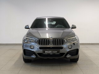 2017 BMW X6 40d II (F16), серый, 3995000 рублей, вид 2