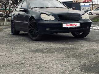 2002 Mercedes-Benz C-Класс 240 II (W203), синий, 420000 рублей, вид 1