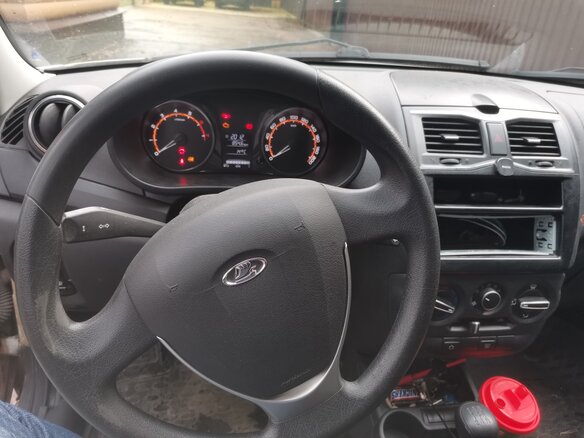 2020 Lada (ВАЗ) Granta I Рестайлинг, белый, 550000 рублей - вид 4