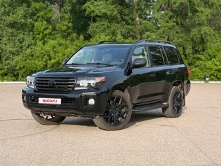 2009 Toyota Land Cruiser 200 Series, чёрный, 3578888 рублей, вид 1