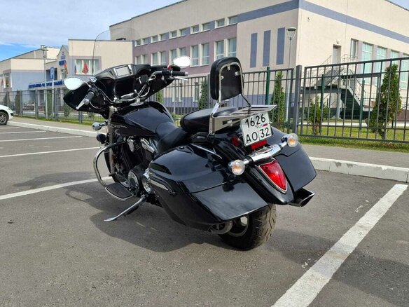2014 Yamaha XVS1300, чёрный, 1050000 рублей - вид 10
