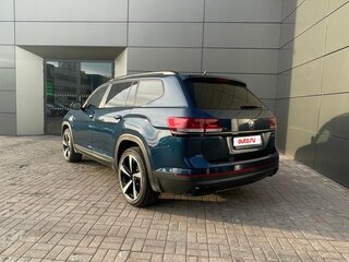 2020 Volkswagen Atlas I Рестайлинг, синий, 3750000 рублей, вид 5