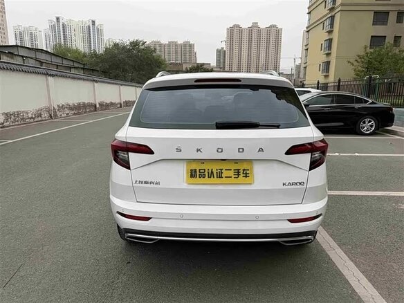 2022 Skoda Karoq DSG7 I, белый - вид 4