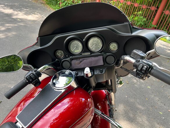 2007 Harley-Davidson Electra Glide, красный, 635000 рублей - вид 15