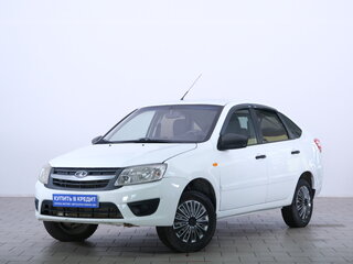 2014 Lada (ВАЗ) Granta I, белый, 369000 рублей, вид 3