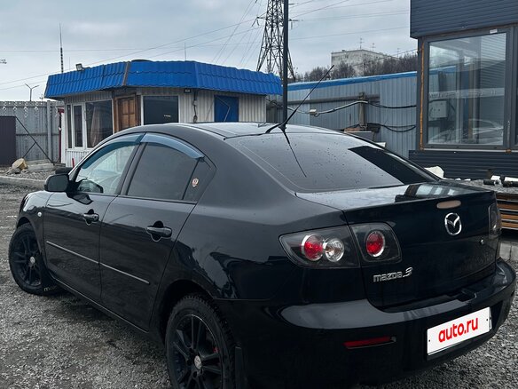 2008 Mazda 3 I (BK) Рестайлинг, чёрный, 450000 рублей - вид 6