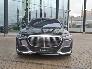 2021 Mercedes-Benz Maybach S-Класс 580 II (Z223), чёрный, 15890000 рублей, вид 2