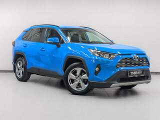 2019 Toyota RAV4 V (XA50), голубой, 2300000 рублей, вид 3