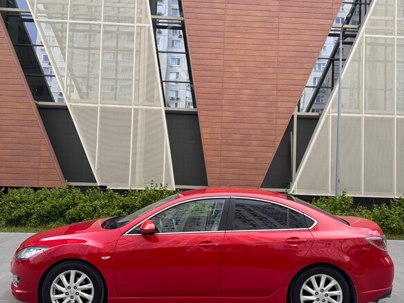2008 Mazda 6 II (GH), красный, 870000 рублей - вид 5
