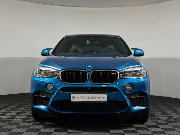 2016 BMW X6 M II (F86), голубой - вид 2