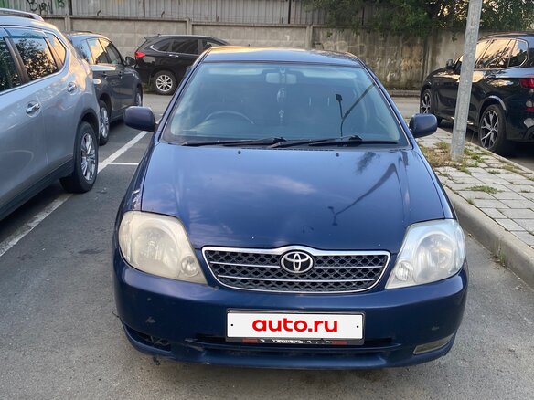 2001 Toyota Corolla IX (E120, E130), синий, 425000 рублей