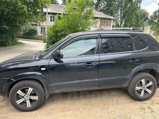 2008 Hyundai Tucson I, чёрный, 960000 рублей, вид 3