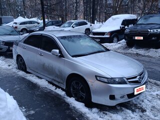 2007 Honda Accord VII Рестайлинг, серебристый, 910000 рублей, вид 1