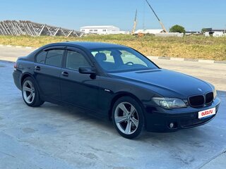 2007 BMW 7 серии 730i IV (E65/E66) Рестайлинг, чёрный, 880000 рублей, вид 3