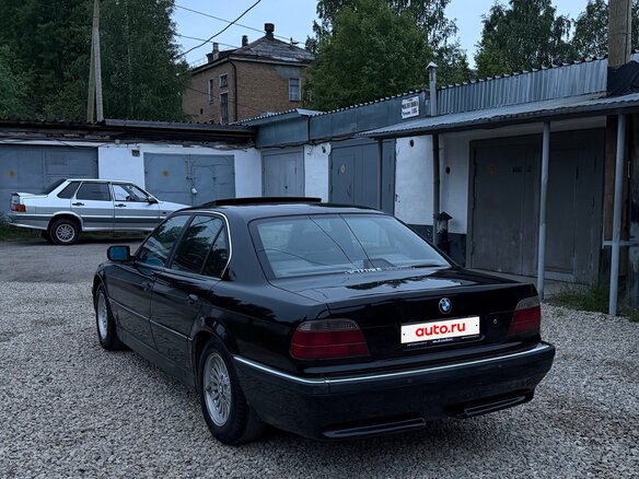 1998 BMW 7 серии 728i III (E38), чёрный, 400000 рублей - вид 6