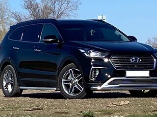 2017 Hyundai Santa Fe Grand III Рестайлинг, чёрный, 2780000 рублей, вид 2