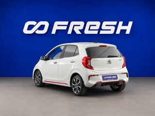 2021 Kia Picanto III Рестайлинг, белый, 1512444 рублей, вид 2