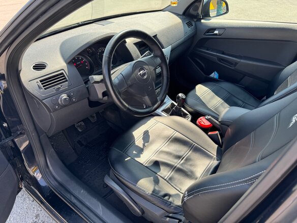 2010 Opel Astra H Рестайлинг, чёрный, 515000 рублей - вид 9