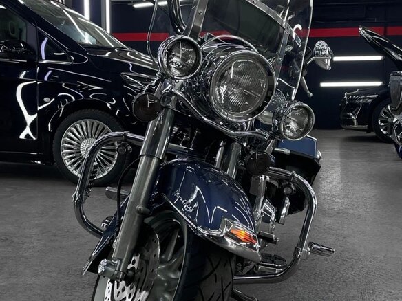 2003 Harley-Davidson Road King, синий, 1300000 рублей