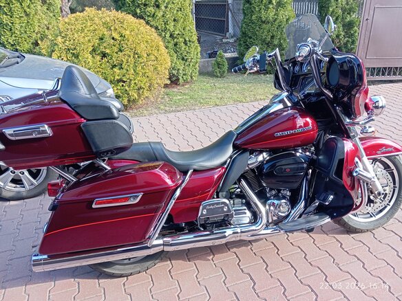 2017 Harley-Davidson Electra Glide, пурпурный, 1350000 рублей - вид 21