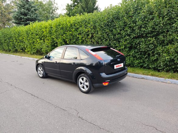 2007 Ford Focus II, чёрный - вид 3