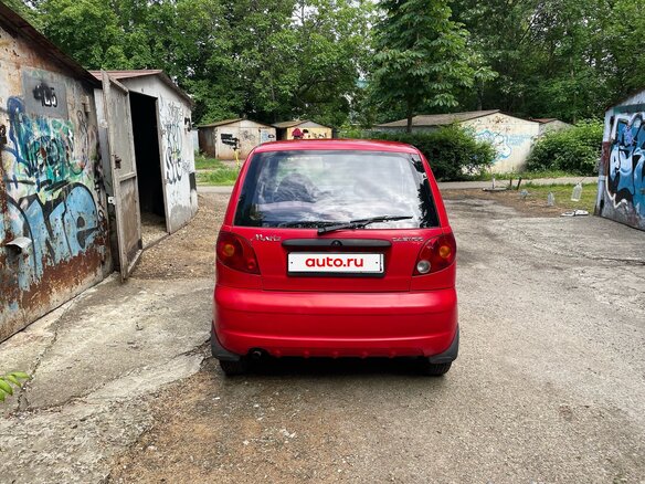 2007 Daewoo Matiz I Рестайлинг, красный, 190000 рублей - вид 7