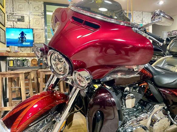 2014 Harley-Davidson CVO Limited, красный, 1980000 рублей - вид 8