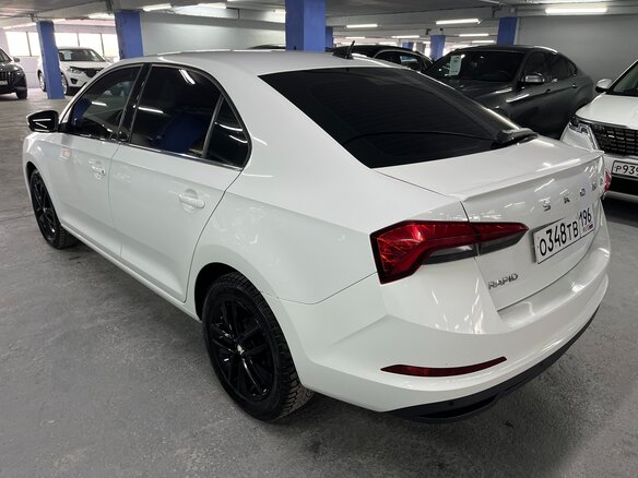 2020 Skoda Rapid II, белый, 1540000 рублей - вид 6