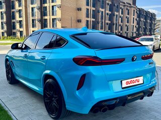 2020 BMW X6 M Competition III (F96), голубой, 9900000 рублей, вид 4