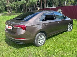 2020 Skoda Rapid II, коричневый, 1590000 рублей, вид 4