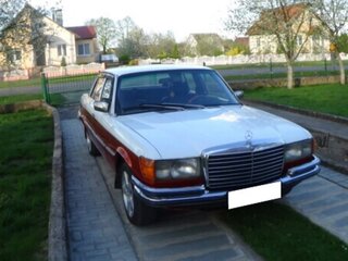 1980 Mercedes-Benz S-Класс 300 I (W116), белый, 760000 рублей, вид 3