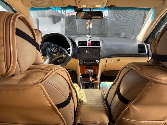 2005 Honda Accord VII, серебристый, 1100000 рублей - вид 9