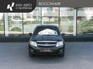 2014 Lada (ВАЗ) Granta I, чёрный, 399540 рублей, вид 2
