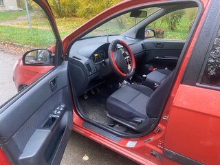2007 Hyundai Getz I Рестайлинг, красный, 370000 рублей, вид 5
