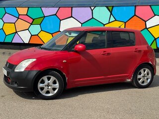 2006 Suzuki Swift III, красный, 299000 рублей, вид 3