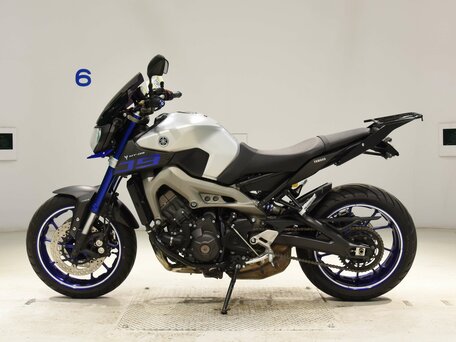 2015 Yamaha MT-09 (FZ-09), серебристый, 710000 рублей, вид 5