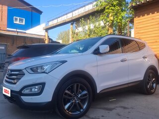 2013 Hyundai Santa Fe III, белый, 1850000 рублей, вид 2